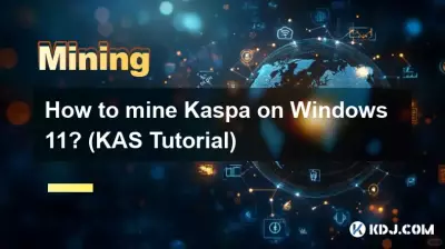 Wie kann ich Kaspa unter Windows 11 abbauen? (KAS-Tutorial)