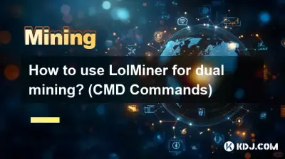 Comment utiliser LolMiner pour le double minage ? (Commandes CMD)