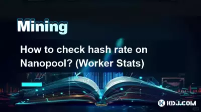 Wie kann ich die Hash-Rate auf Nanopool überprüfen? (Arbeiterstatistik)
