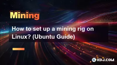 Comment mettre en place une plate-forme minière sous Linux ? (Guide Ubuntu)