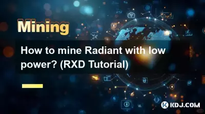 Wie kann man Radiant mit geringer Leistung abbauen? (RXD-Tutorial)