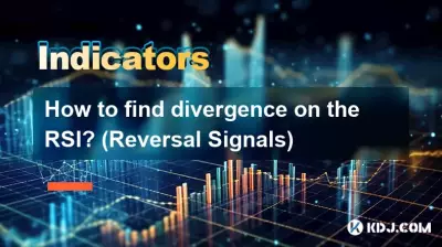 如何找到 RSI 的背离？ （反转信号）