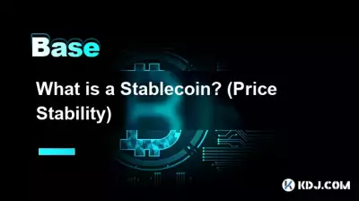 Qu’est-ce qu’un Stablecoin ? (Stabilité des prix)