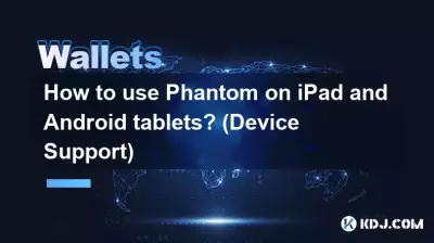 如何在iPad和Android平板电脑上使用Phantom？ （设备支持）