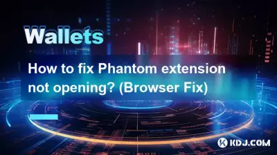 Comment réparer l’extension Phantom qui ne s’ouvre pas ? (Correction du navigateur)