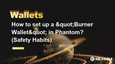 Phantom で「Burner Wallet」を設定するにはどうすればよいですか? （安全習慣）