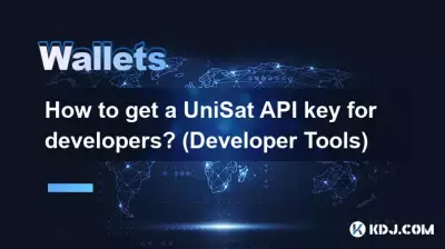 開発者向けに UniSat API キーを取得するにはどうすればよいですか? (開発者ツール)