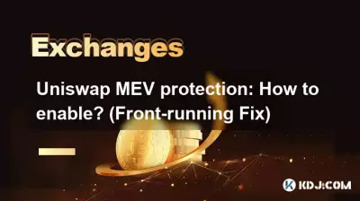 Uniswap MEV 保護：如何啟用？ （搶先修復）