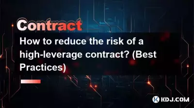 How to reduce the risk of a high-leverage contract? (Best Practices)
