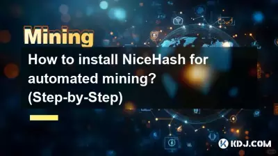 Wie installiere ich NiceHash für automatisiertes Mining? (Schritt für Schritt)