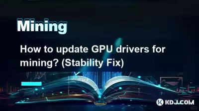 Wie aktualisiere ich GPU-Treiber für das Mining? (Stabilitätskorrektur)