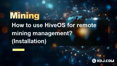 Wie verwende ich HiveOS für die Remote-Mining-Verwaltung? (Installation)