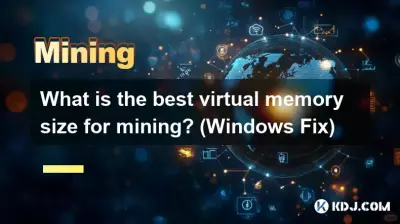 Was ist die beste Größe des virtuellen Speichers für das Mining? (Windows-Fix)