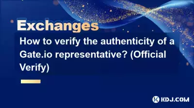 Comment vérifier l’authenticité d’un représentant Gate.io ? (Vérification officielle)