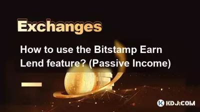 如何使用Bitstamp赚贷功能？ （被动收入）