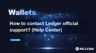 How to contact Ledger official support? (Help Center)