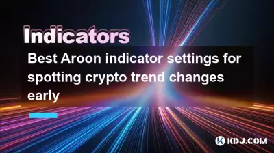 Meilleurs paramètres d'indicateur Aroon pour détecter rapidement les changements de tendance cryptographiques
