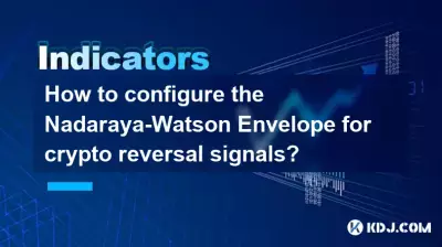 Comment configurer l'enveloppe Nadaraya-Watson pour les signaux d'inversion cryptographique ?
