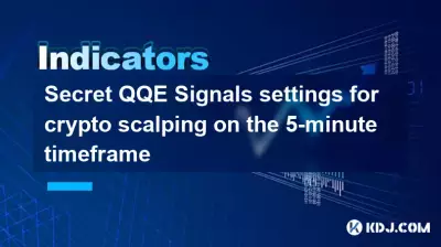 5 分鐘時間範圍內加密貨幣倒賣的秘密 QQE 訊號設置