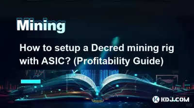 如何使用 ASIC 设置 Decred 挖矿设备？ （盈利指南）