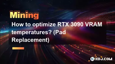 Comment optimiser les températures de la RTX 3090 VRAM ? (Remplacement des tampons)