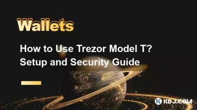 如何使用 Trezor Model T？设置和安全指南