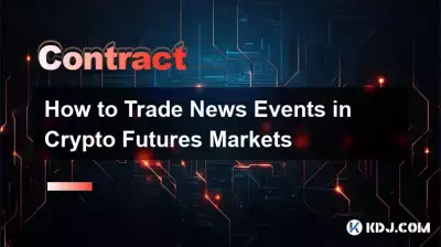 How to Trade News Events in Crypto Futures Markets