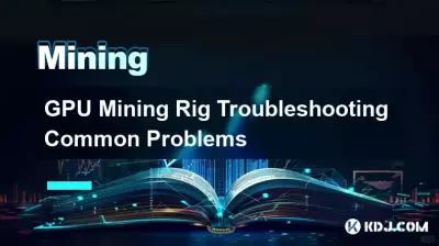 GPU Mining Rig Dépannage des problèmes courants GPU Mining Rig Dépannage des problèmes courants