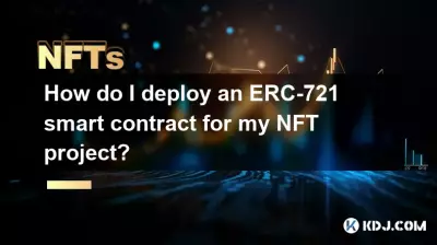 Comment déployer un contrat intelligent ERC-721 pour mon projet NFT ? Comment déployer un contrat intelligent ERC-721 pour mon projet NFT ?
