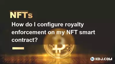 Wie konfiguriere ich die Durchsetzung von Lizenzgebühren für meinen NFT-Smart-Vertrag?