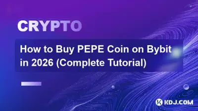 So kaufen Sie PEPE Coin auf Bybit im Jahr 2026 (vollständige Anleitung) So kaufen Sie PEPE Coin auf Bybit im Jahr 2026 (vollständige Anleitung)