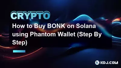 So kaufen Sie BONK auf Solana mit Phantom Wallet (Schritt für Schritt) So kaufen Sie BONK auf Solana mit Phantom Wallet (Schritt für Schritt)