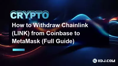 So ziehen Sie Chainlink (LINK) von Coinbase zu MetaMask ab (vollständige Anleitung)