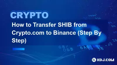 How to Transfer SHIB from Crypto.com to Binance (Step By Step) How to Transfer SHIB from Crypto.com to Binance (Step By Step)