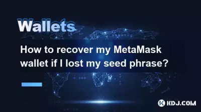 Comment récupérer mon portefeuille MetaMask si j'ai perdu ma phrase de départ ?