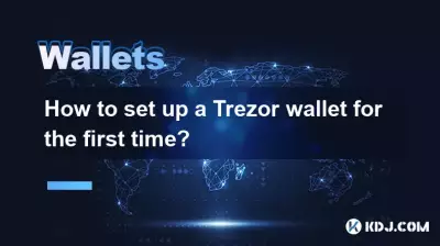 Comment configurer un portefeuille Trezor pour la première fois ? Comment configurer un portefeuille Trezor pour la première fois ?