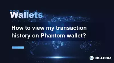 Comment consulter l'historique de mes transactions sur le portefeuille Phantom ?