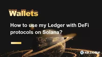 Wie verwende ich mein Ledger mit DeFi-Protokollen auf Solana?