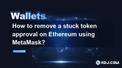 How to remove a stuck token approval on Ethereum using MetaMask? How to remove a stuck token approval on Ethereum using MetaMask?