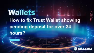 Wie kann ich das Problem beheben, dass bei Trust Wallet seit mehr als 24 Stunden eine ausstehende Einzahlung angezeigt wird? Wie kann ich das Problem beheben, dass bei Trust Wallet seit mehr als 24 Stunden eine ausstehende Einzahlung angezeigt wird?
