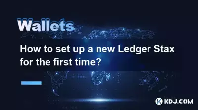 How to set up a new Ledger Stax for the first time? How to set up a new Ledger Stax for the first time?