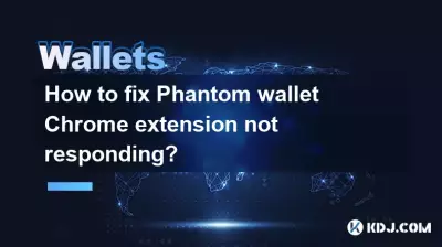 How to fix Phantom wallet Chrome extension not responding?