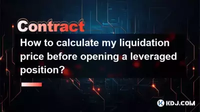 How to calculate my liquidation price before opening a leveraged position?