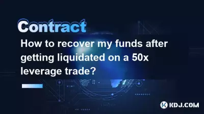Comment récupérer mes fonds après avoir été liquidé sur une transaction à effet de levier 50x ?