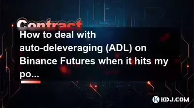 How to deal with auto-deleveraging (ADL) on Binance Futures when it hits my position? How to deal with auto-deleveraging (ADL) on Binance Futures when it hits my position?