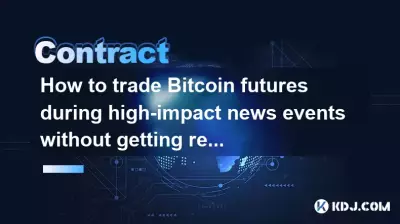 Wie kann man Bitcoin-Futures bei wichtigen Nachrichtenereignissen handeln, ohne Rekt zu erhalten? Wie kann man Bitcoin-Futures bei wichtigen Nachrichtenereignissen handeln, ohne Rekt zu erhalten?