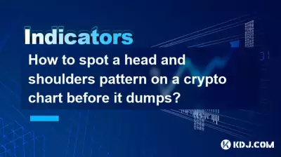 How to spot a head and shoulders pattern on a crypto chart before it dumps?
