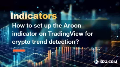 暗号通貨トレンド検出のためにTradingViewでAroonインジケーターを設定するにはどうすればよいですか?