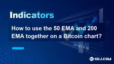 Wie verwendet man die 50 EMA und 200 EMA zusammen in einem Bitcoin-Diagramm?