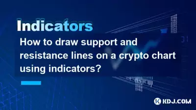 How to draw support and resistance lines on a crypto chart using indicators? How to draw support and resistance lines on a crypto chart using indicators?